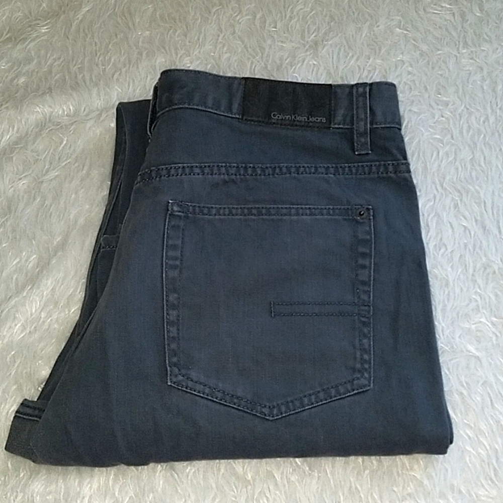 Calvin Klein Jean's "grey relaxed straight